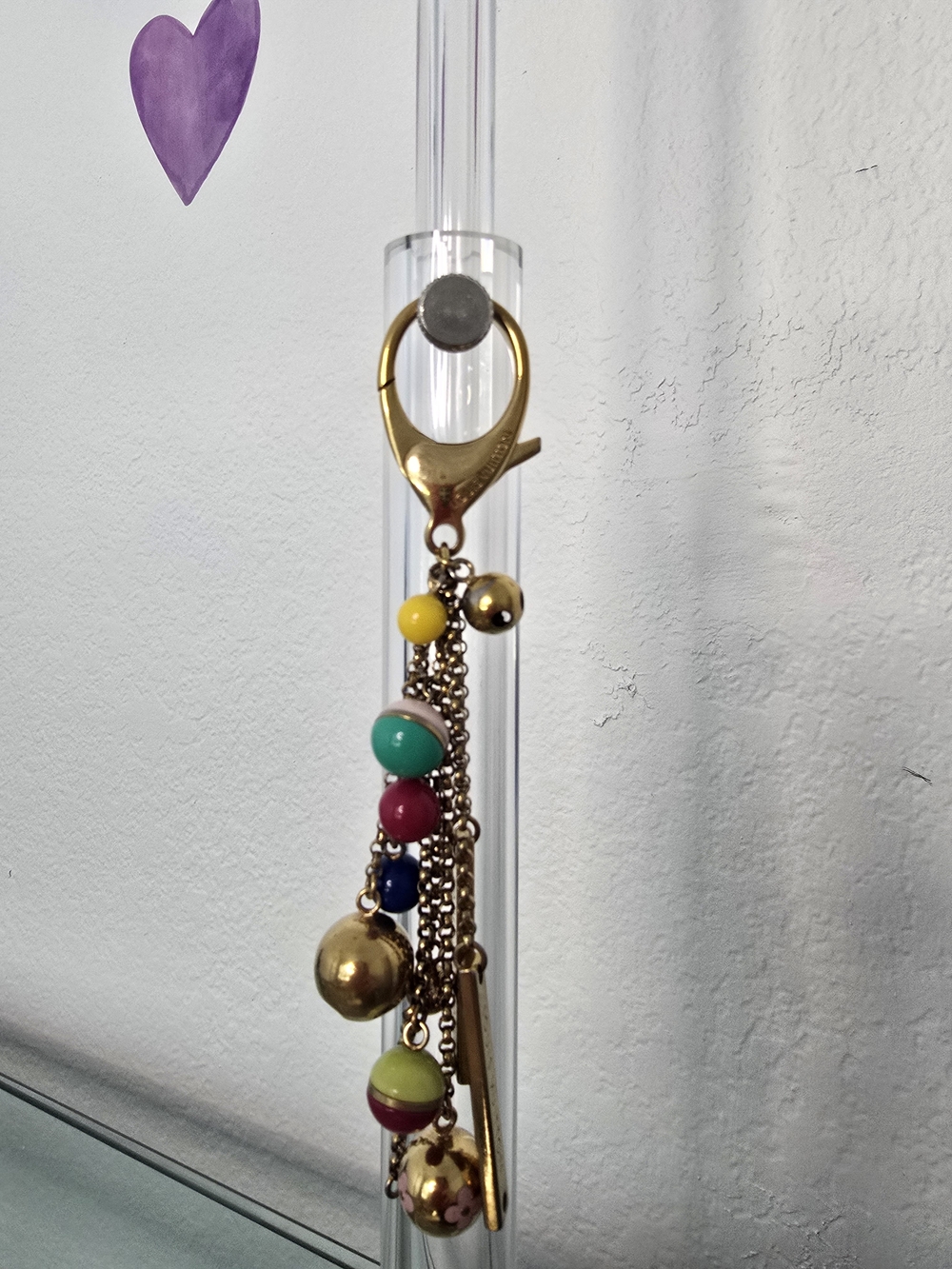 Louis Vuitton Porte Cles Grelots Bag Charm Or Keychain
